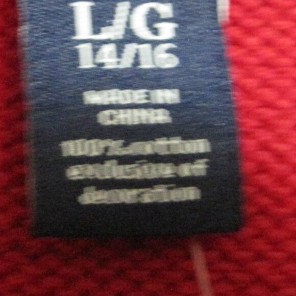 NWT Chaps red vest sz L 14/16 boys - Picture 6 of 6